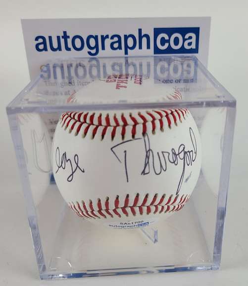 George Thorogood Autographed Signed Baseball