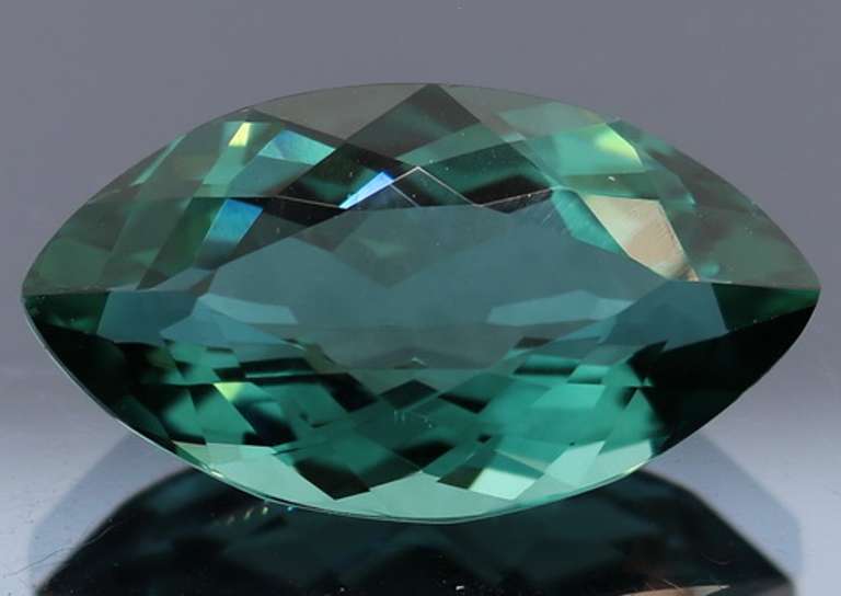 Ravishing 18.45ct top green created Amethyst