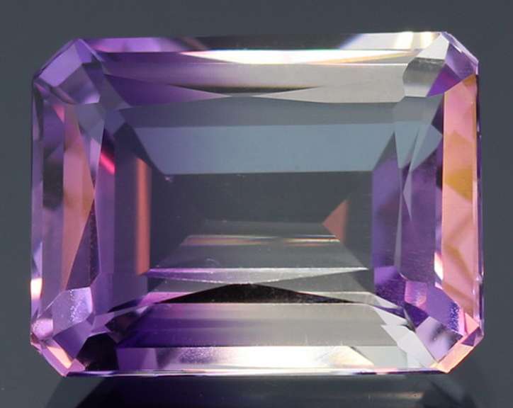 Outstanding 26.03ct boutique color created Ametrine