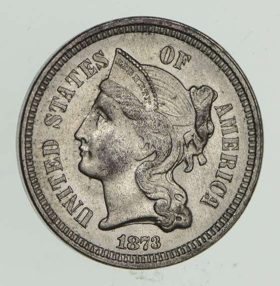 1873 Nickel Three-Cent Piece