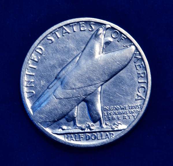 1936 Bridgeport  50 C Brilliant White UNC