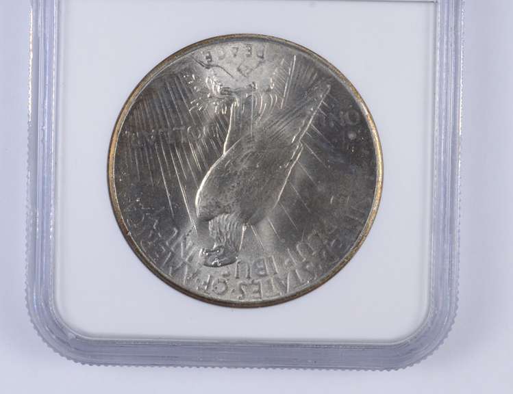 MS64 1926 Peace Silver Dollar - Graded NGC