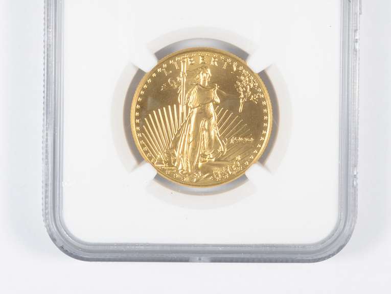 MS69 1999 $25 American Gold Eagle - Graded NGC