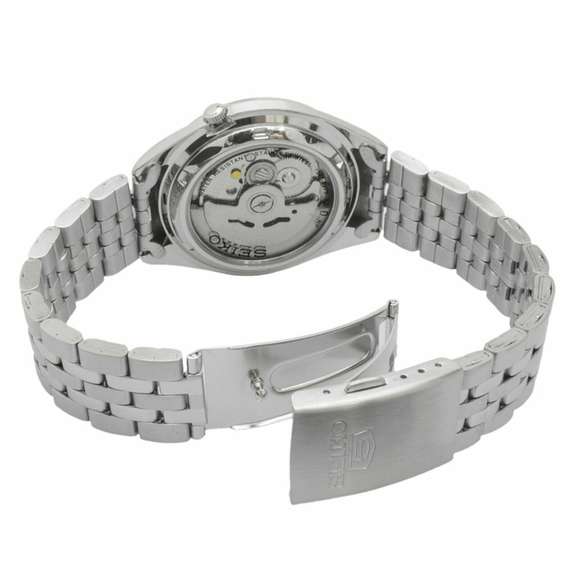 Seiko Silver Dial Stainless Steel Men's Watch