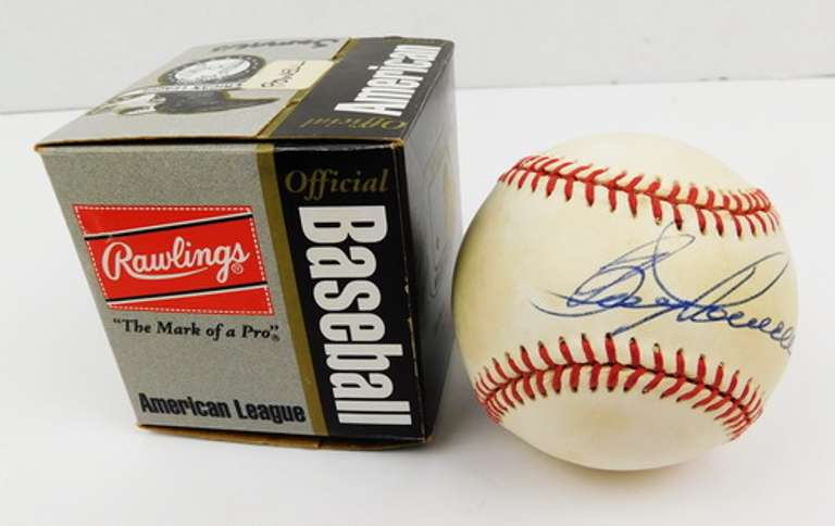 Boog Powell, O's Signed Baseball w/Show Ticket