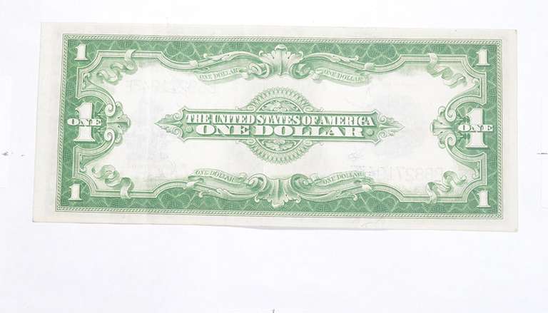 1923 $1.00 United States Silver Certificate - Blue Seal - Large Note
