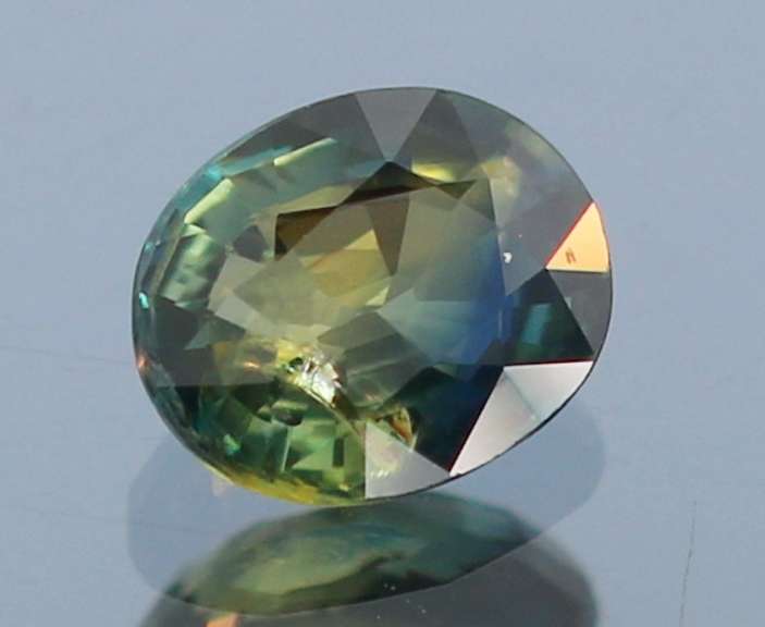 Heated only! .86ct party color Australian Sapphire