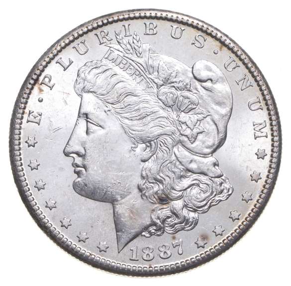 1887-S Morgan Silver Dollar