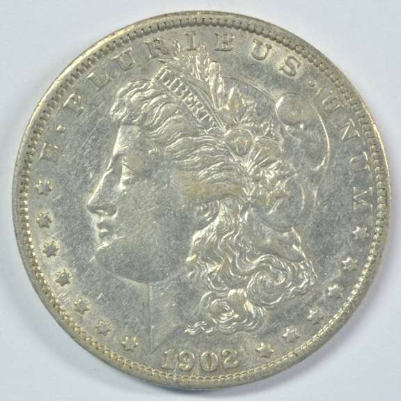 Key date 1902-S Morgan Silver Dollar in high grade