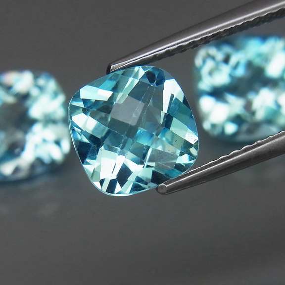 Beautifully matched 7.64ct Topaz set