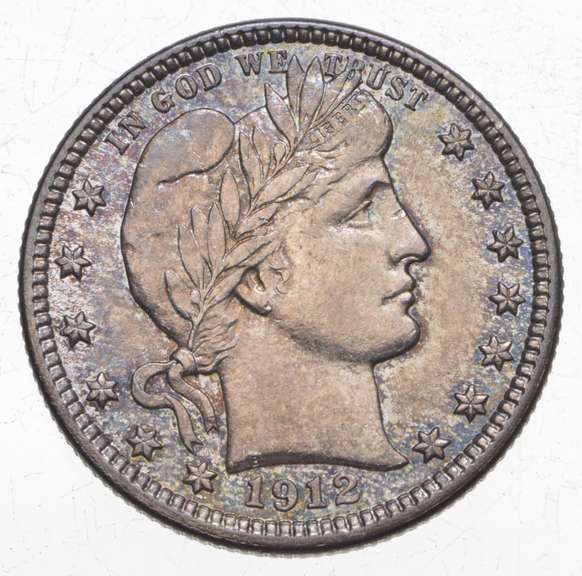 1912 Barber Quarter
