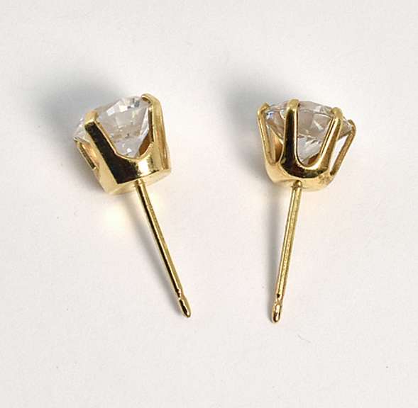 Popular CZ Stud Earrings