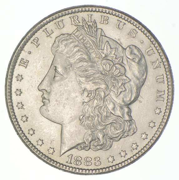 1883-CC Morgan Silver Dollar