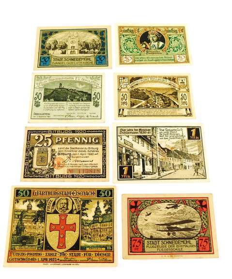 Antique German Paper Money