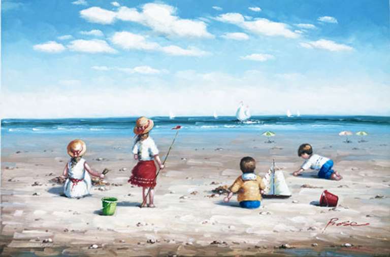 BEAUTIFUL  HAND PAINTED OIL PAINTING ON CANVAS