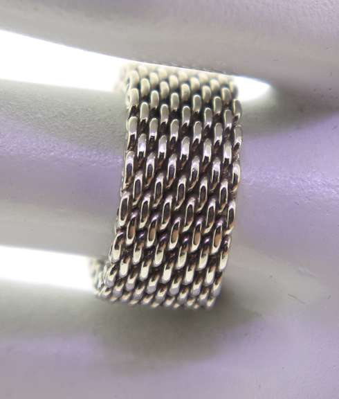 Tiffany & Co Somerset Mesh Ring
