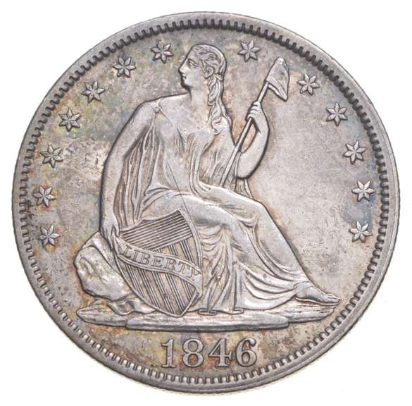 1846 Seated Liberty Half Dollar