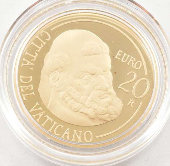 2011 Vatican City 20 Euro World Gold Proof Coin - Box & COA
