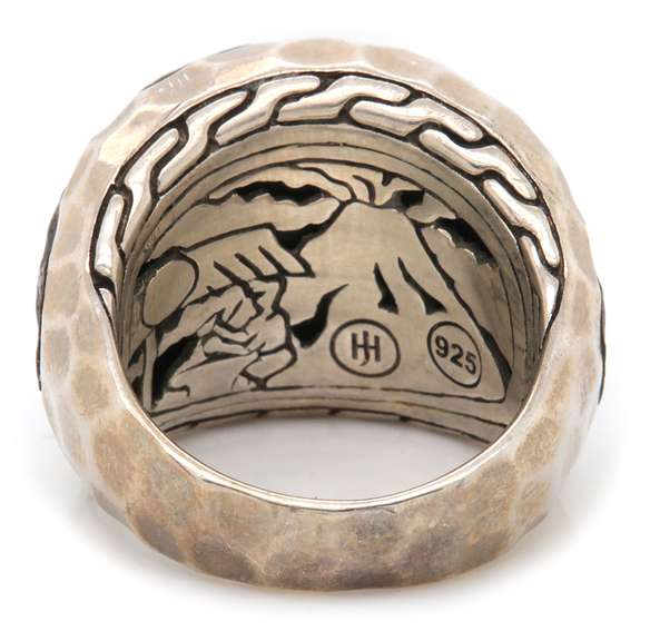 Modern John Hardy Palu Rosewood Dome Ring