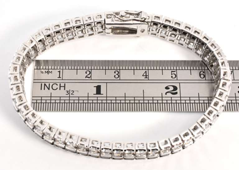 Flashy Sterling Antique Inspired Stone Bracelet