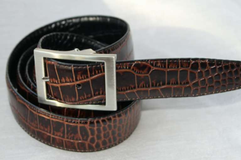Fine Quality Reversable Leather Belt, Made In Italy