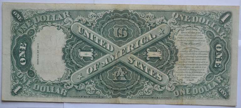 $ 1 1917 Landing Of Columbus US Note