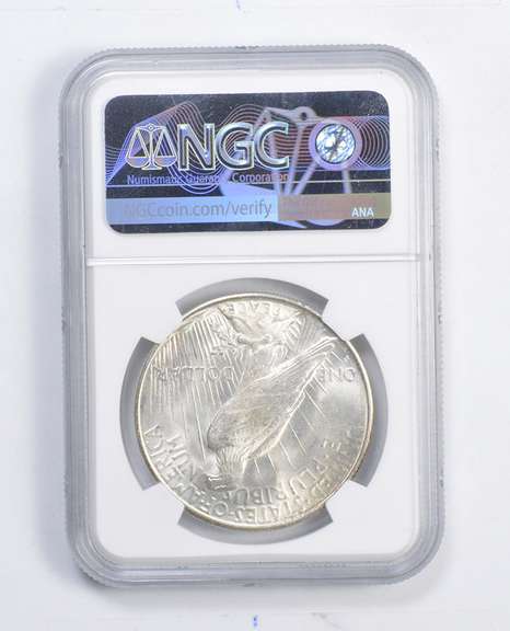 MS63 1928-S Peace Silver Dollar - Graded NGC