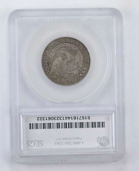 VG8 1818/5 Capped Bust Quarter - B1 - Graded by SEGS