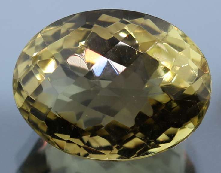 Exciting 32.18ct 21mm checker top Citrine