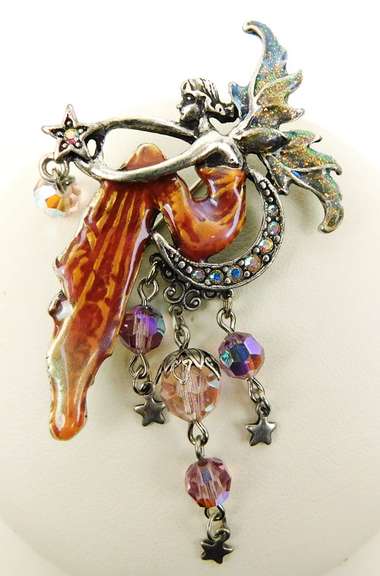 Kirks Folly Fairy/Angel Brooch