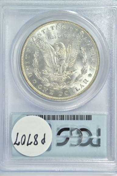 Virtual Gem BU 1888 Morgan Silver Dollar. PCGS MS64