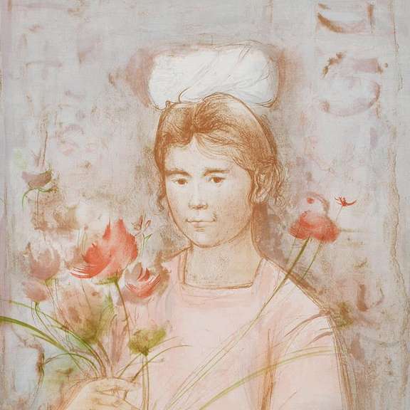 Mayan Princess by Hibel (1917-2014)