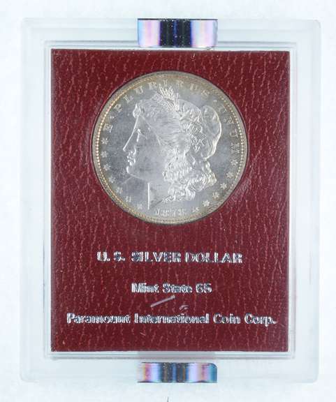 MS63 1878 Morgan Silver Dollar - 8TF - Graded NGC