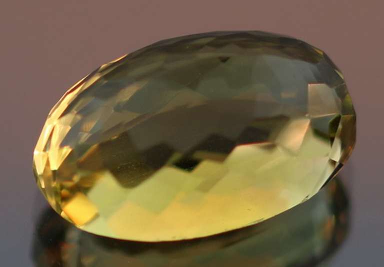 Eye catching 11.40ct top lemon yellow unheated Citrine