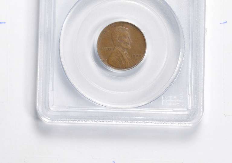 XF45 1909-S VDB Lincoln Wheat Cent - Graded PCGS