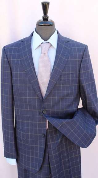 New Arrival 2-Button Comfort Fit, Wool & Cashmere Suit