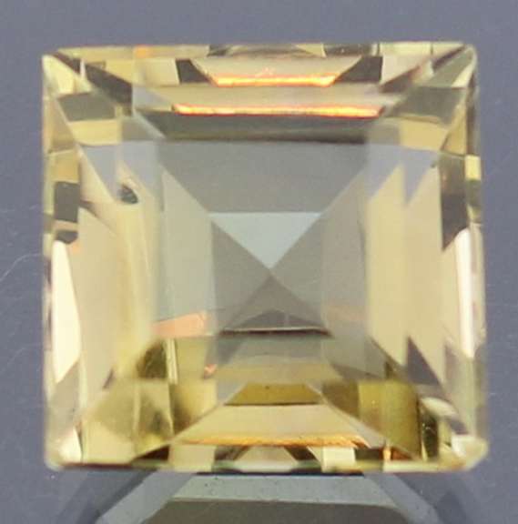 Marvelous 5.33ct princess cut Citrine