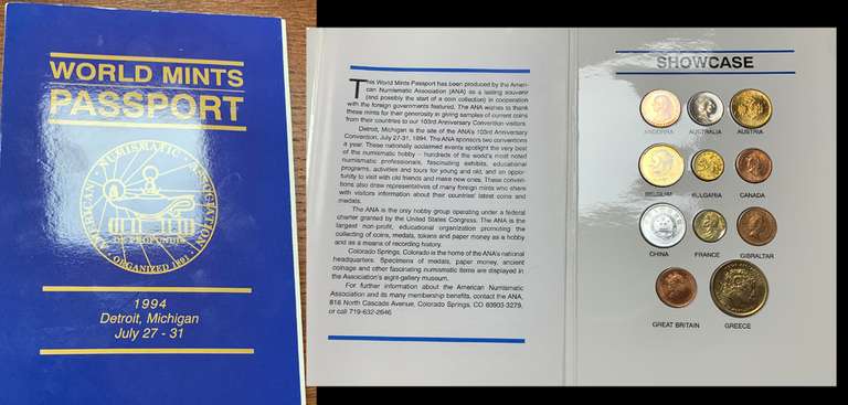 World Mint Passport Detroit 1994