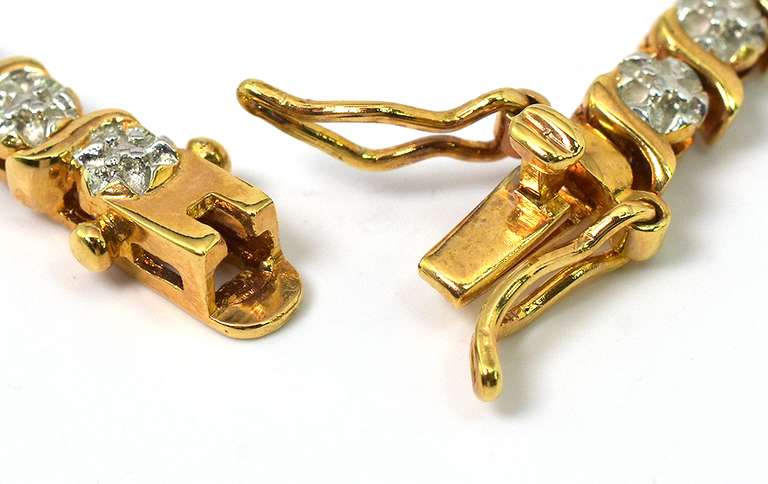 Vermeil Bracelet with Diamond Accent