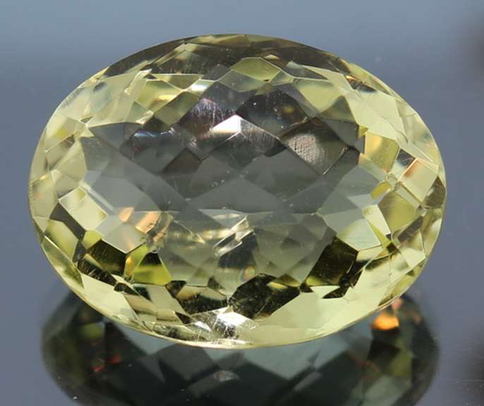 Huge! 45.20ct 27mm unheated checker top Citrine