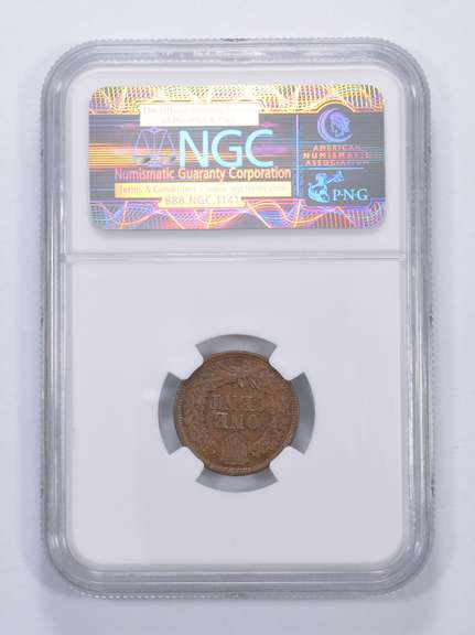 XF45 BN 1869 Indian Head Cent - Graded NGC