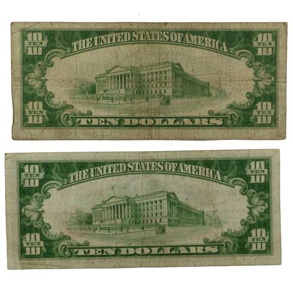 $10 Series of 1929 Atlanta & Cleveland National Bank Notes