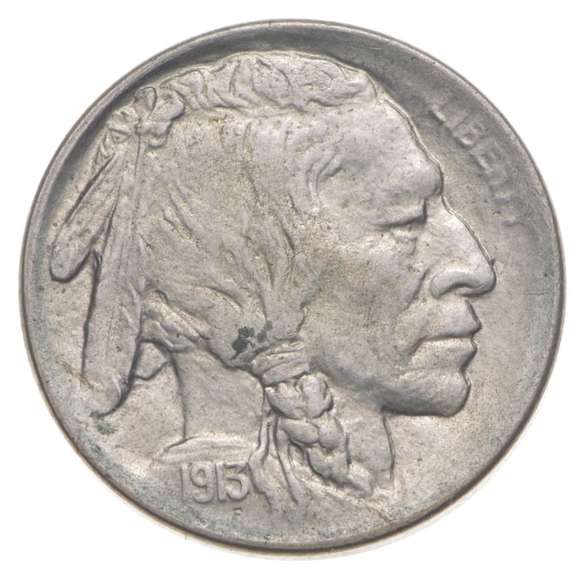1913-S Indian Head Buffalo Nickel