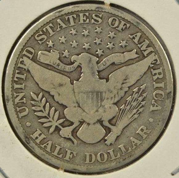 1912 Barber Half Dollar