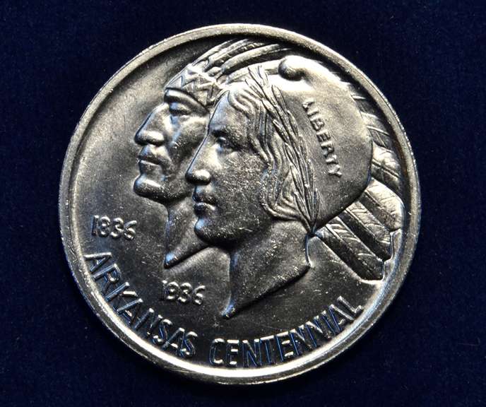 1936 Arkansas Commemorative Half Dollar  AU/BU
