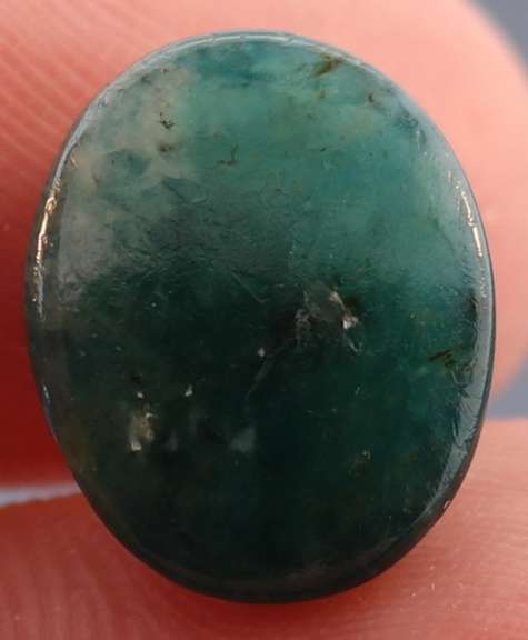 Glowing 5.89ct pine green untreated Grandidierite