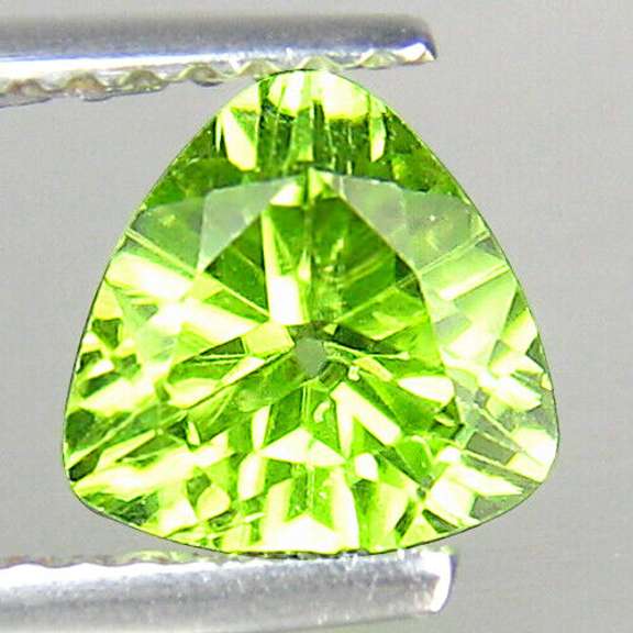 Radiant spring green 1.38ct untreated Peridot