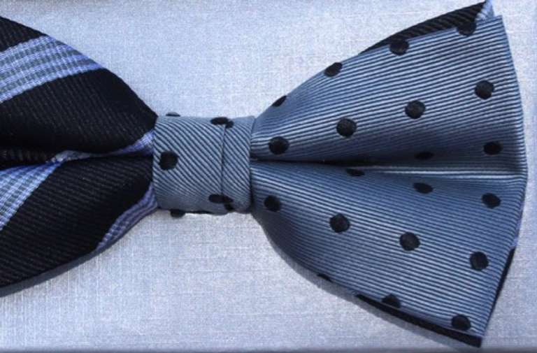 Stylish 100% Silk Bow Tie By Zianni