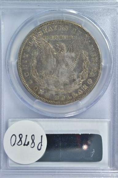 Choice XF 1886-S Morgan Silver Dollar. PCGS XF40
