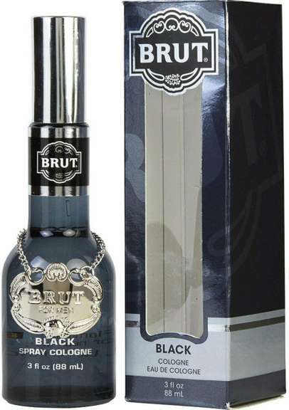 BRUT BLACK by Faberge cologne EDC 3.0 oz New in Box